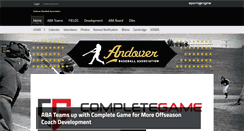 Desktop Screenshot of andoverbaseball.org